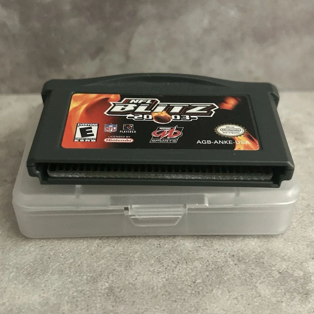 NFL Blitz 2003 - Game Boy Advance Game - Cartridge And Plastic Case - VG02